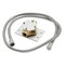 Alfi Brand Polished Chrm Sgl Lvr Flr Mnt Tub Filler Mixer w Hand Held Shower Head AB2180-PC - alternate 6